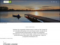 losheim-saarschleifenland.de Webseite Vorschau