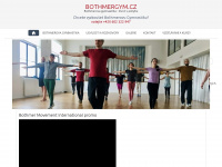 bothmergym.cz Webseite Vorschau