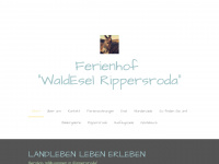 waldesel-rippersroda.com Webseite Vorschau
