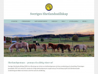 sverigesshetlandssallskap.wordpress.com Webseite Vorschau