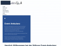 event-ambulanz.ch Webseite Vorschau