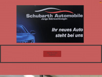 schubarth-automobile.de Webseite Vorschau