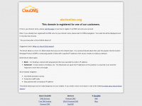 alertonline.org Webseite Vorschau