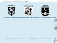 militsch-trachenberg.info Webseite Vorschau