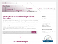 marcelschaefer.eu Webseite Vorschau