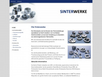 sinterwerke.com Webseite Vorschau
