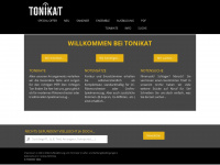 tonikat.com Webseite Vorschau