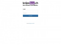 knipsboxgalerie.ch Webseite Vorschau