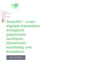 greenbill.de Webseite Vorschau