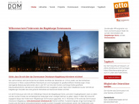 dommuseum-magdeburg.de Webseite Vorschau