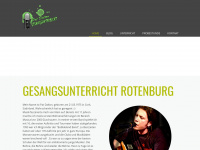 gesangsunterricht-rotenburg-wümme.de Webseite Vorschau