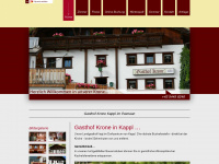krone-kappl.com Webseite Vorschau