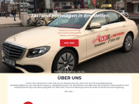 uschis-taxi-emsdetten.de Webseite Vorschau