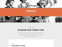 torfkopp-museum.de Webseite Vorschau