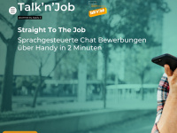 talk-n-job.de Webseite Vorschau