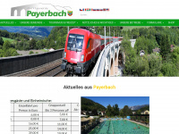 gemeinde-payerbach.at Webseite Vorschau