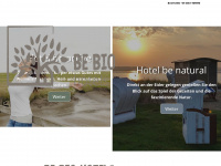 be-bio-hotels.de Webseite Vorschau