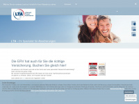 lta-reiseschutz.ch Webseite Vorschau