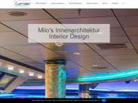 milos-design.at Webseite Vorschau