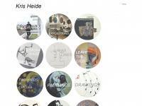 kris-heide.com Webseite Vorschau