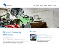 mobile-machinery.de Webseite Vorschau