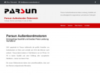 parsun-aussenborder.at Webseite Vorschau