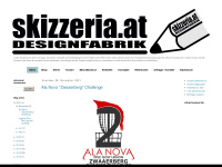 skizzeria.at Webseite Vorschau