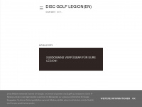 discgolflegion.at Webseite Vorschau