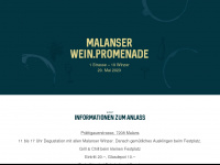 weinpromenade.ch Webseite Vorschau
