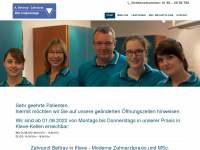 ihr-zahnarzt-in-kleve.de Webseite Vorschau