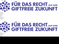 giftfreie-zukunft.org Webseite Vorschau