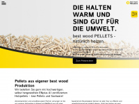 bestwood-pellets.com Webseite Vorschau