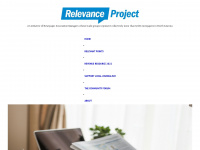 relevanceprojectnet.wordpress.com Webseite Vorschau