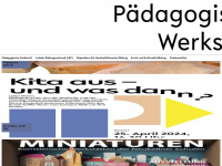 paedagogische-werkstatt.com Webseite Vorschau
