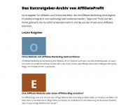 Ratgeber.affiliateprofit.de