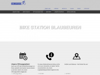 bikestationblaubeuren.de Webseite Vorschau
