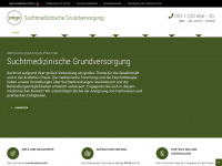 aim-suchtmedizin.de Webseite Vorschau