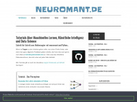 neuromant.de Webseite Vorschau