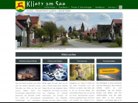 klietz-am-see.de Webseite Vorschau