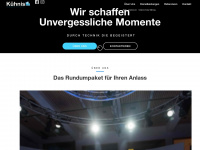 eventtechnik-kuehnis.ch Webseite Vorschau