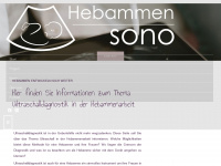 hebammen-sono.de Webseite Vorschau