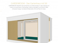 gardenroom.ch Webseite Vorschau