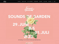 sounds-of-garden.ch Webseite Vorschau