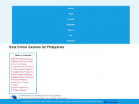 philippinesonlinecasino.com Webseite Vorschau