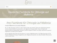 chirurgie-mallorca.com Webseite Vorschau