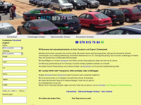 autoankaufschwiiz.ch Webseite Vorschau
