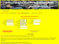 mönchengladbach-autoexport.de Webseite Vorschau
