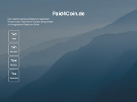 paid4coin.de Webseite Vorschau