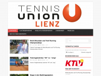 tennisunionlienz.at Webseite Vorschau