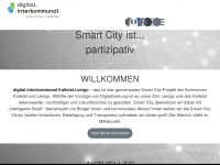 digital-interkommunal.de Webseite Vorschau